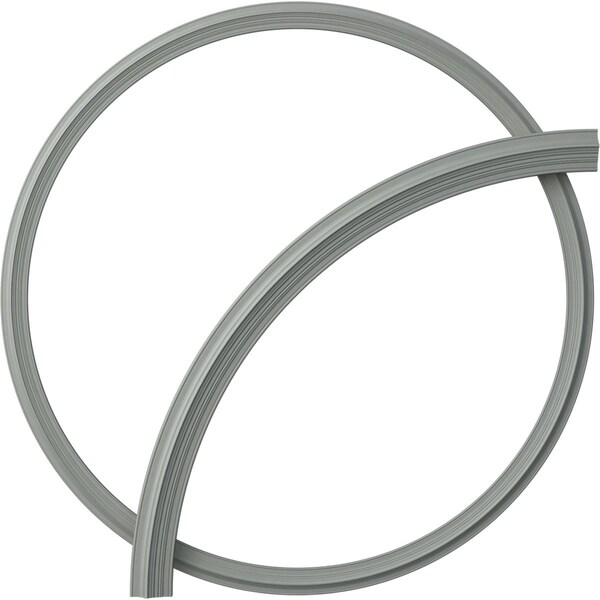 Ekena Millwork 87 1/2-in. OD x 79 1/4-in. ID x 4 1/8-in. W x 1 1/2-in. P Legacy Ceiling Ring Kit CRK86LE - main